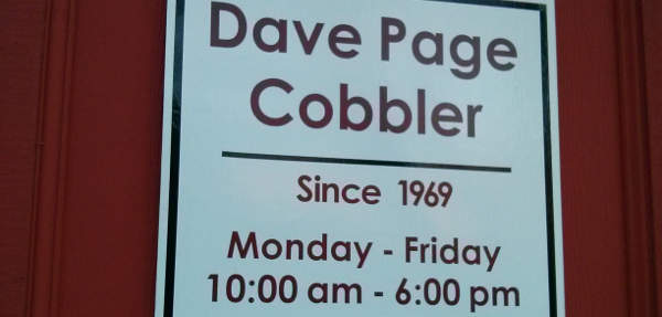 Cobbler Sign